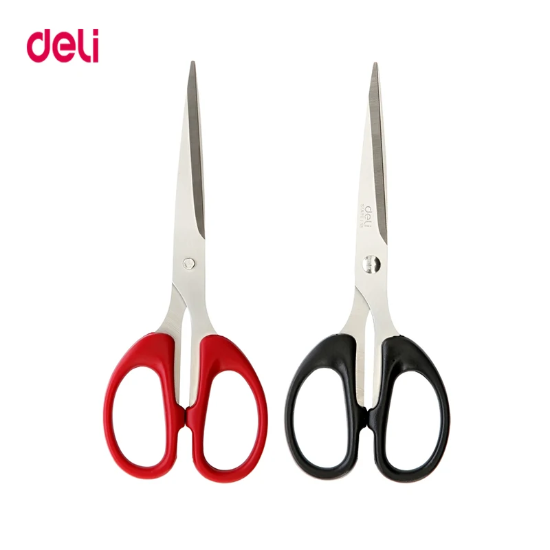 

Deli 6034 diy craft scissor School stationery office stationery scissors portable Paper cutting tool