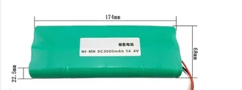 

Robotic Vacuum Cleaner Battery 3000mAh 14.4V for D54 D56 D58 540 550 560 570 580 Replacement battery pack
