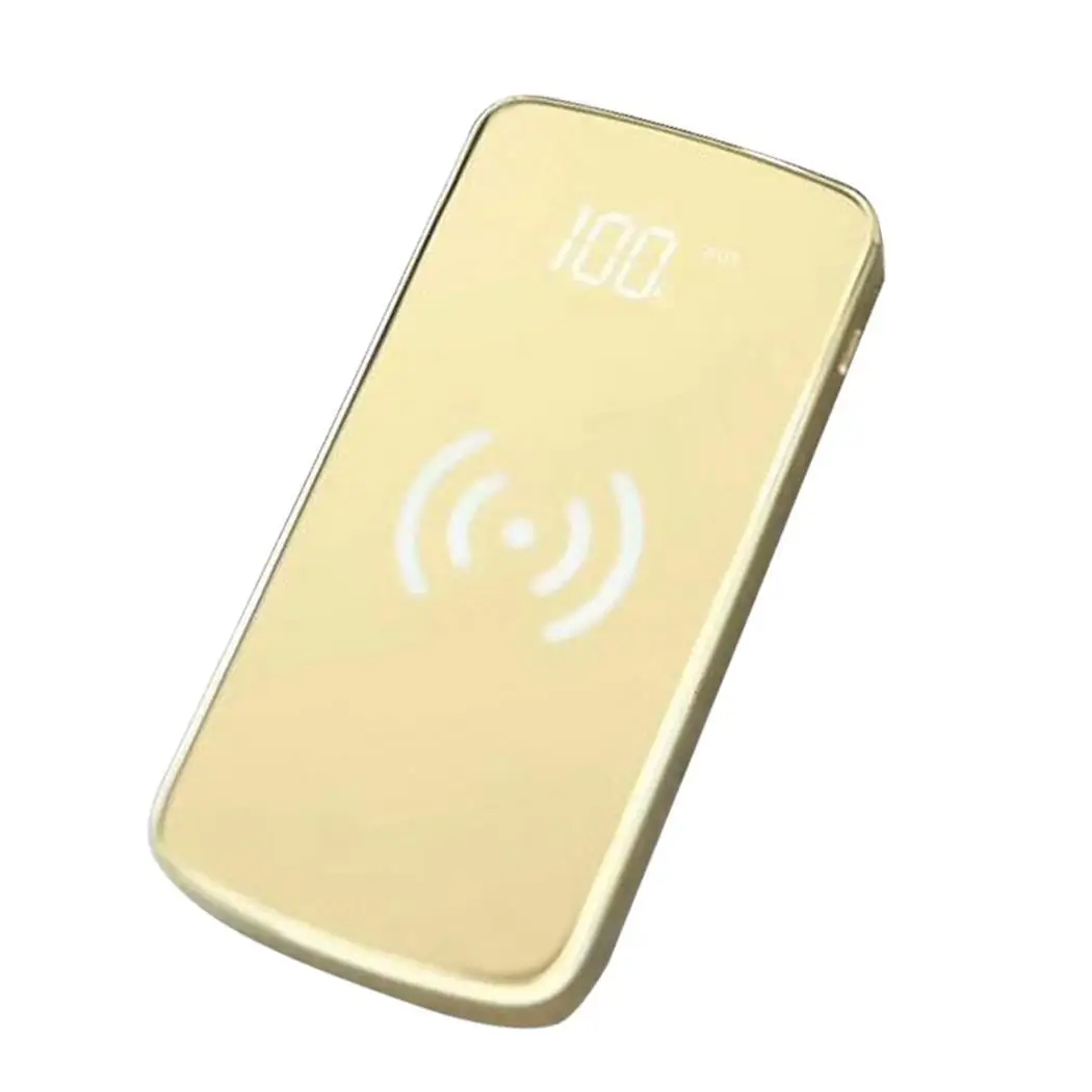 30000 мАч цифровой дисплей Power Bank TypeC зеркальное освещение Powerbank водонепроницаемый