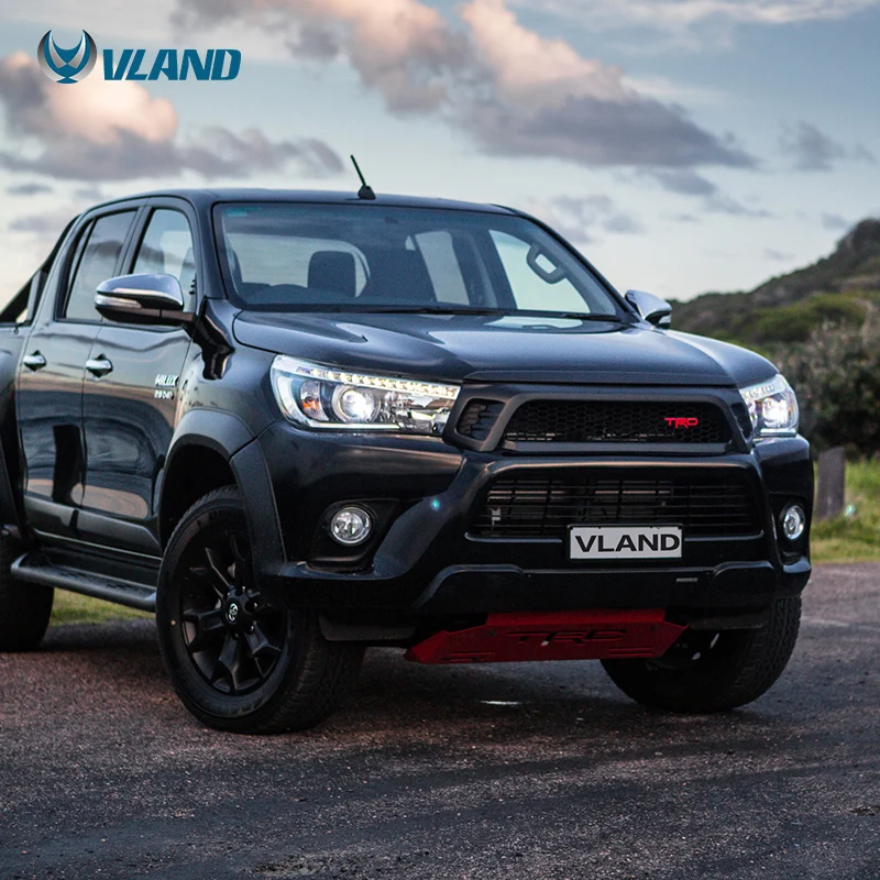 Автомобильные аксессуары Vland фары для toyota revo 2015 2017 фасветильник с дневсветильник