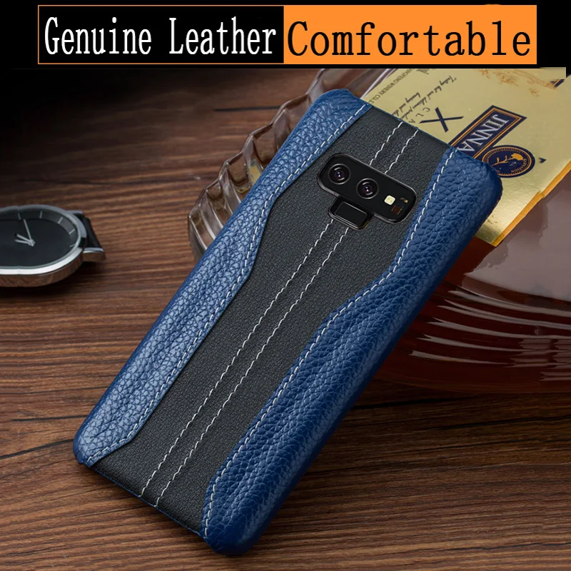 

luxurious Genuine Leather protective case for Samsung Galaxy S8 case S9plus Note 8 for men and women Anti-fall protection cover