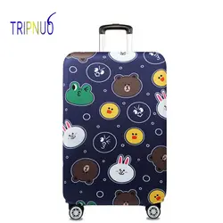 TRIPNUO эластичный ткань медведь чемодан защитная крышка, Suitable18-32 дюймов, тележка случае чемодан Крышка, Туристические товары