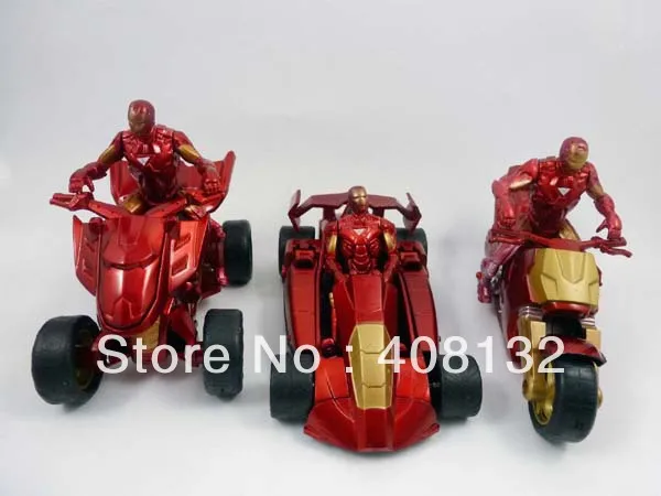 iron man motorcycle toy