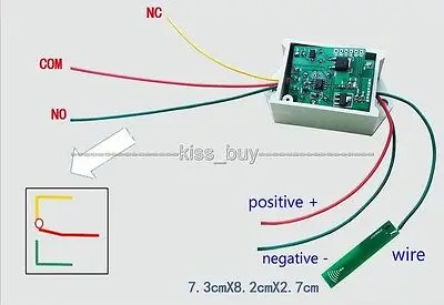 

12v Bluetooth Proximity Switch For Mobile Phone induction control switch Module