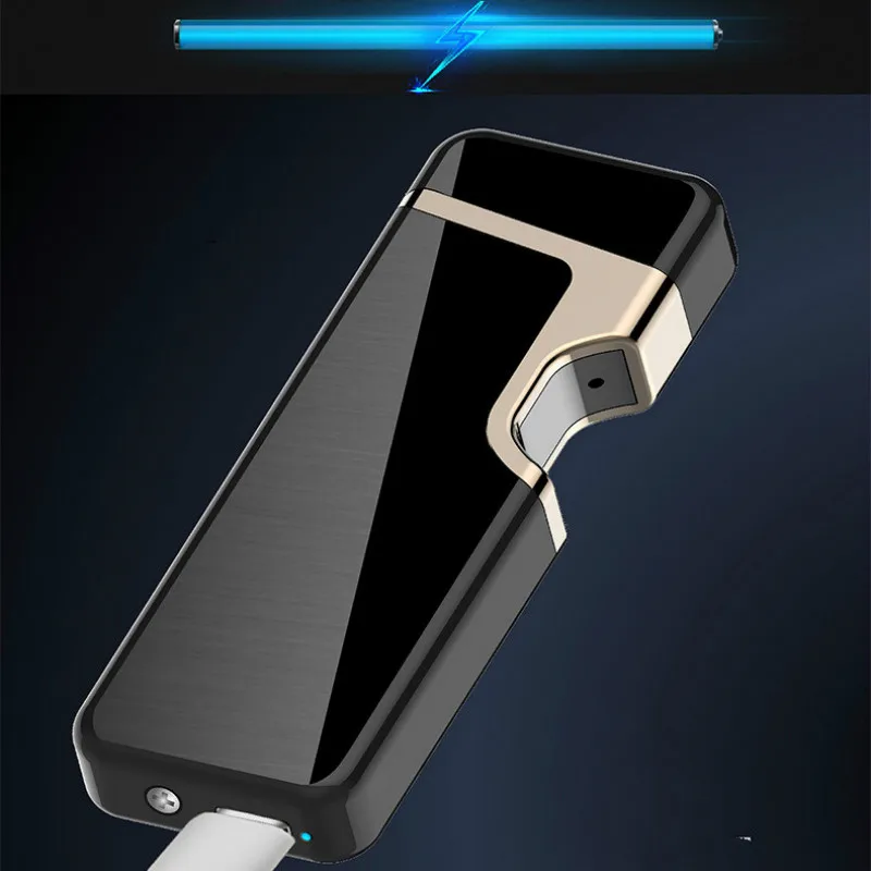 Быстрая Зеленая лазерная зажигалка с зажиганием USB плазменная двойной дугой для