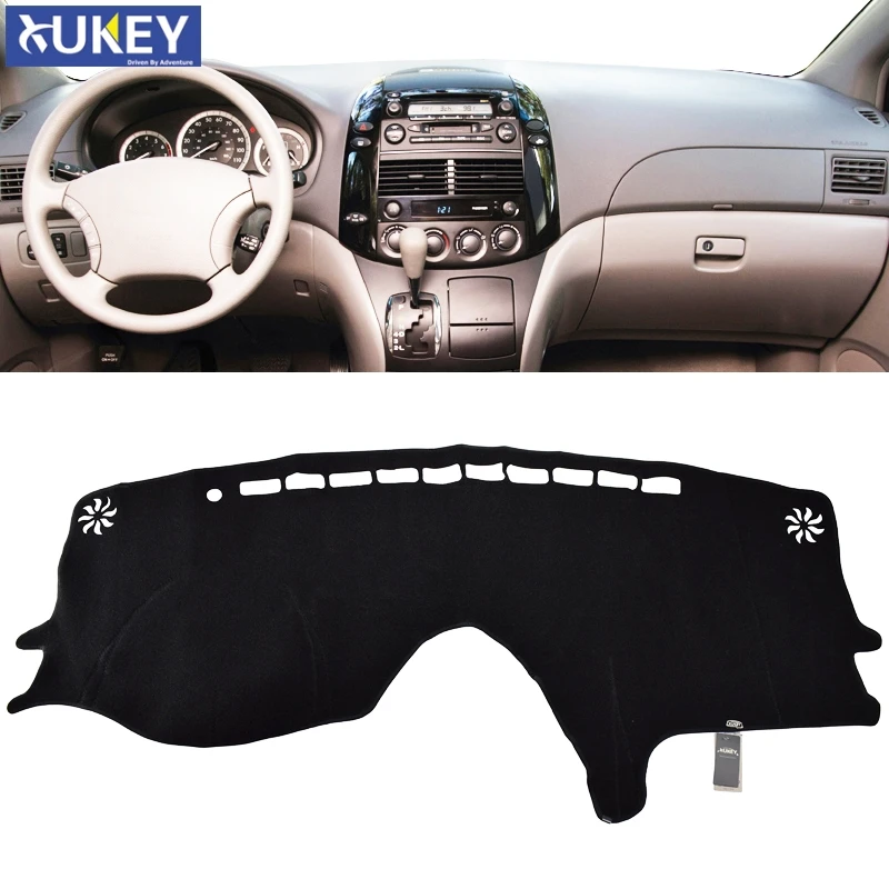 

Xukey Dash Mat Dashmat Dashboard Cover Sun Shade Dash Board Cover Carpet For Toyota Sienna 2004 2005 2006 2007 2008 2009 2010