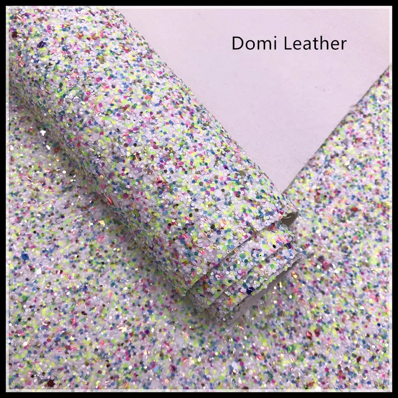 mixed colors chunky glitter fabric (5)