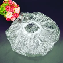 100 шт Одноразовые шляпки для отелей, Одноразовые эластичные шапочки для душа, купальные шапочки для парикмахерских, водонепроницаемые шапочки для ванной комнаты, инструменты для татуажа