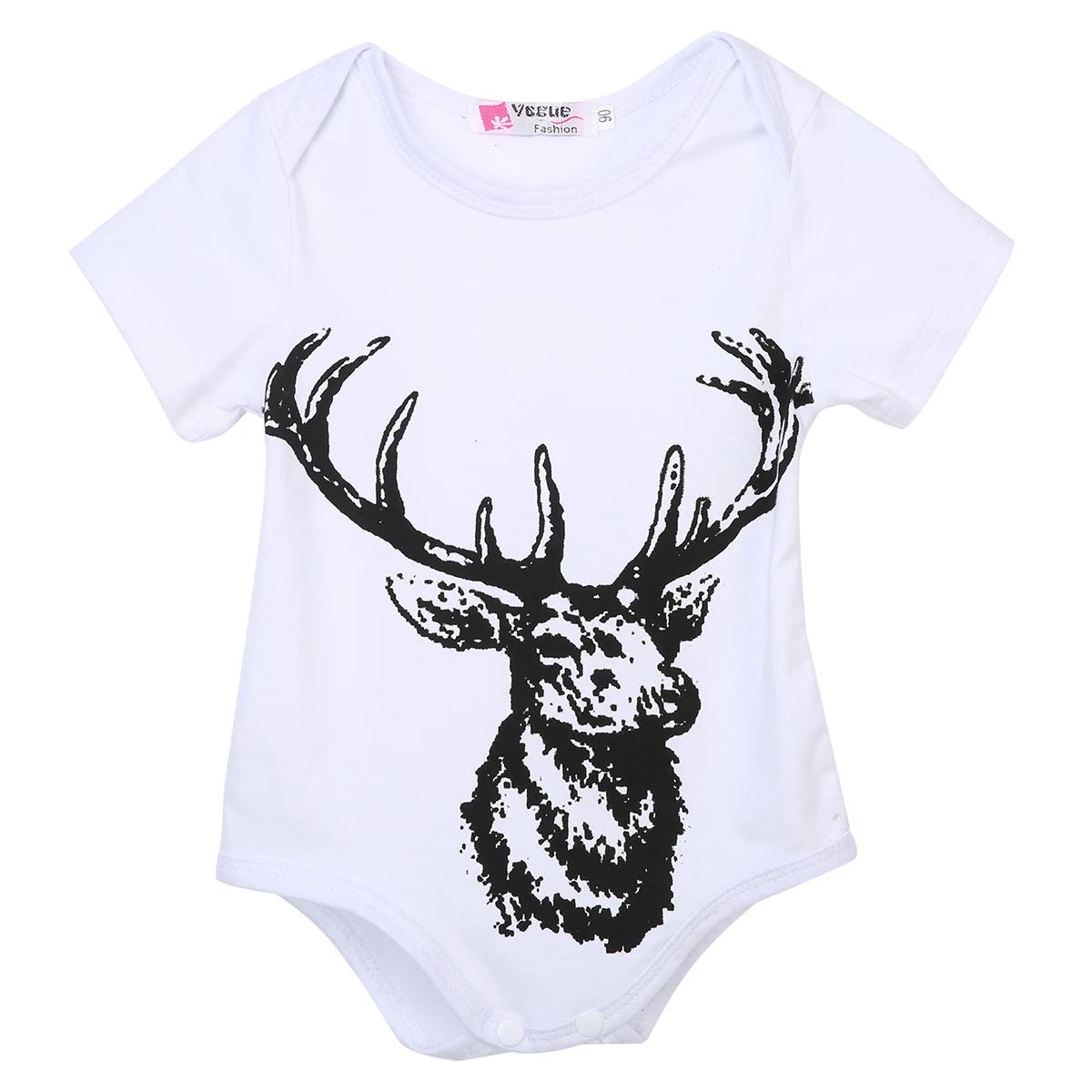 Newborn Baby Boys Girls Animal Bodysuits Outfit Babies Boy Girl Stag