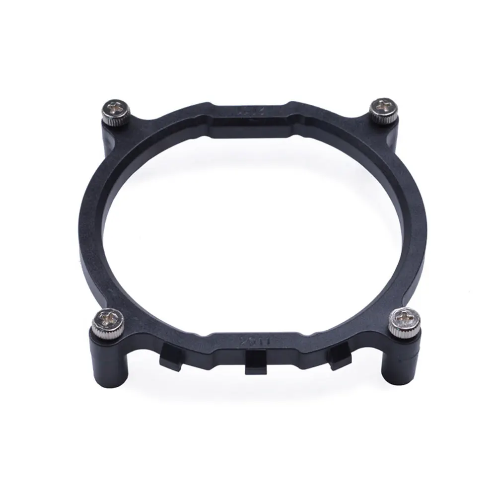 

Desktop CPU Mount Accessories Round Cooler Fan Bracket Motherboard Support With Screws Mini Heatsink Base Computer For Intel