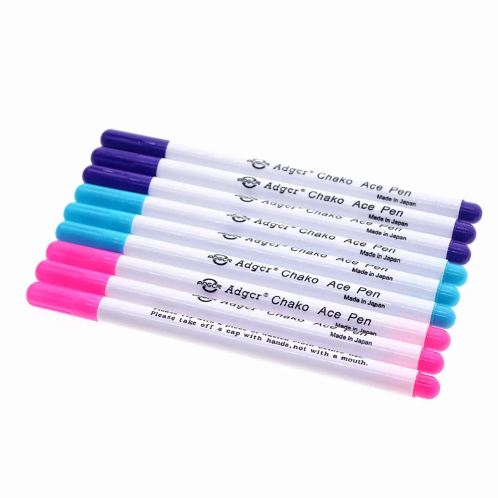 36 Pcs Cross Stitch Water Erasable Pen Soluble Color Mark Marker DIY Needlework Household Tools | Канцтовары для офиса и дома