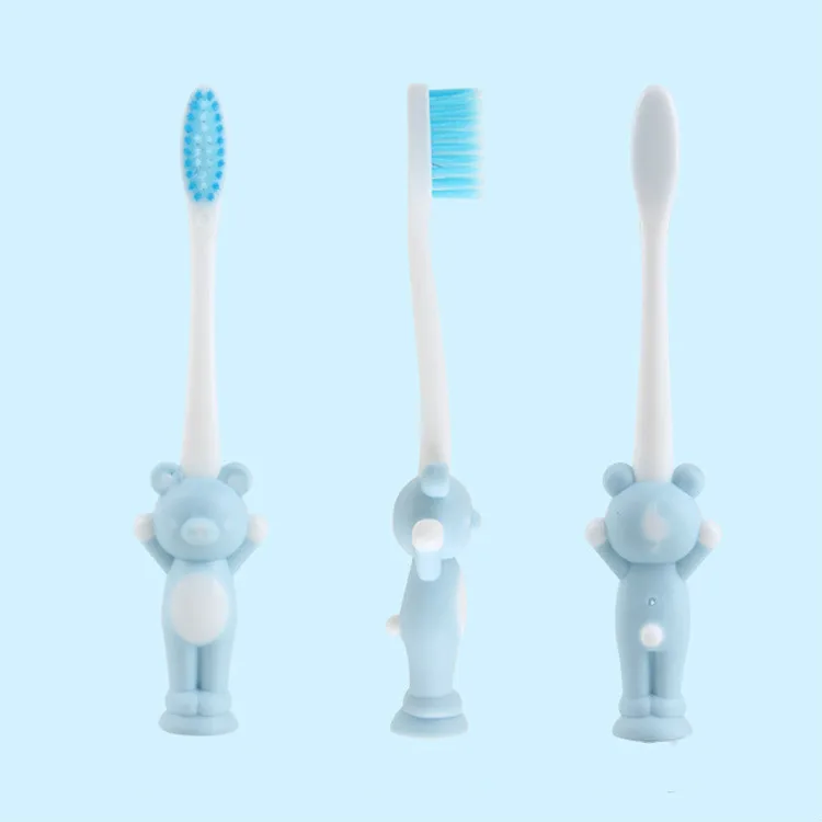 1Pcs Soft Bristle Tooth Brush Baby Toothbrush Soft Bristle Cute Rabbit Bear Design Toothbrushes Kid Dental Care Random Color 1Pcs Soft Bristle Tooth Brush Baby Toothbrush Soft Bristle Cute Rabbit Bear Design Toothbrushes Kid Dental Care Random Color