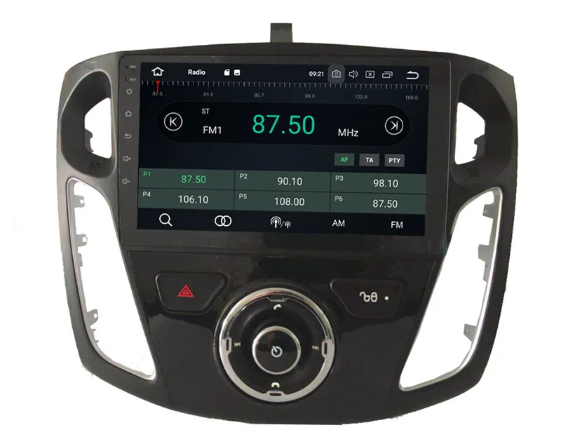 Sale 10.1 inch Big Screen Octa-Core Android 9.0 Car DVD Multimedia Player for 2012-2017 Ford Focus 3 Radio GPS Navigation WiFi 4G DVR 1