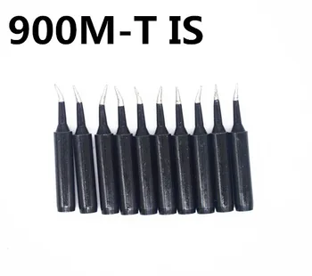 

FEORLO 10pcs Black 936 soldering Iron Tips 900M-T-IS Black Edition horseshoe flat For Hakko Soldering Rework Station