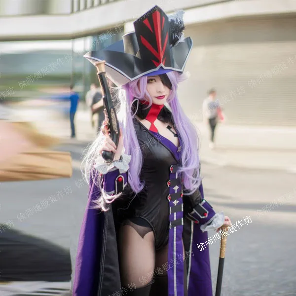 [Индивидуальный заказ] 2018 аниме Fate Grand Order Фрэнсис Дрейк черный цвет костюм любого