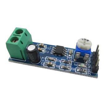 

DIY LM386 Super Audio Amplifier 200X Gain LM386 Mono Amplificador Module Board 5-12V