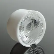 Tvjo-14 высокое качество светодиодных оптические линзы, объектив Размеры: 14x6.43 мм, с держателем Диаметр: 15 мм, 25 градусов, бисера поверхности, ПММА