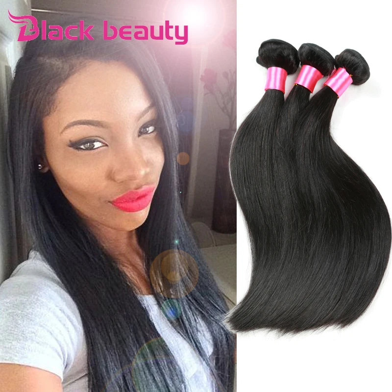 

7A Malaysian Virgin Hair 3Bundles Straight Human Hair Virgin Malaysian Straight Hair Unprocessed Malaysian Virgin Hair Straight