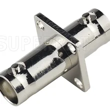 Superbat 5 шт. BNC радиочастотный адаптер байонетное гнездо разъёмная монтажная панель коаксиальный разъем