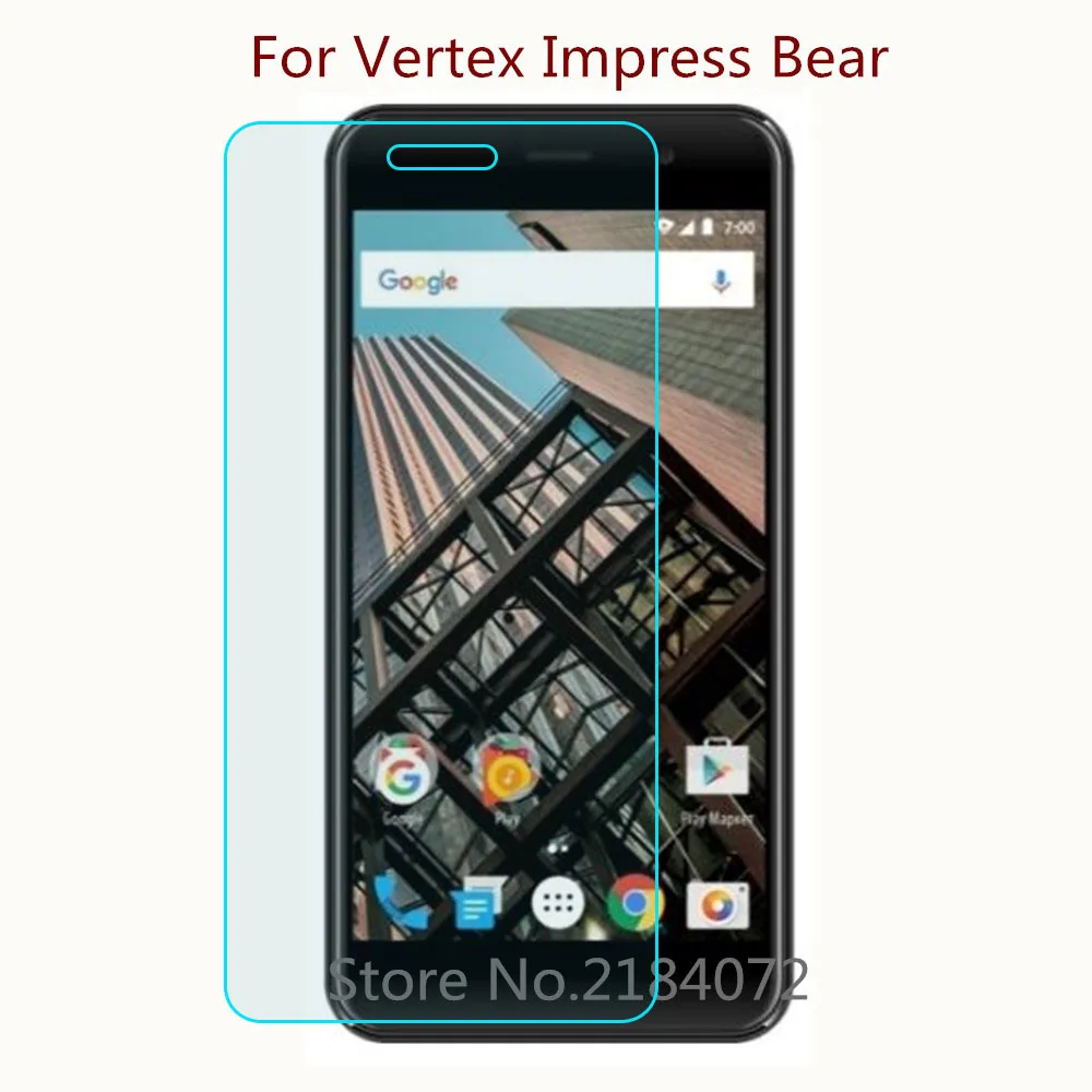 9H 2.5D Защитное стекло для экрана Vertex Impress Bear закаленное стекло для смартфона Защитная пленка для экрана