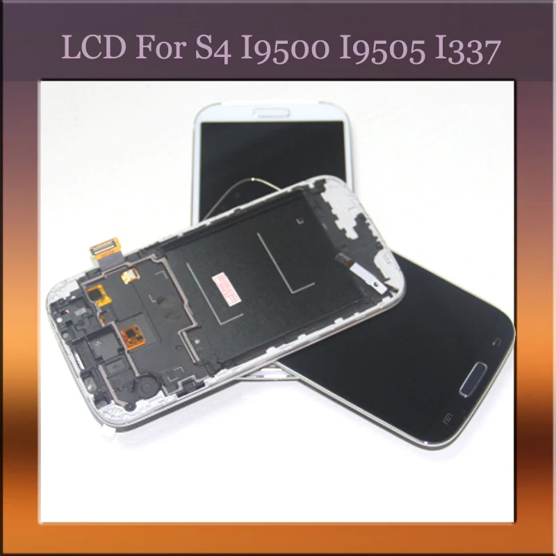 Для Samsung Galaxy S4 GT-I9500 I9505 I337 ЖК-экран с дигитайзером и сенсорным экраном в сборе