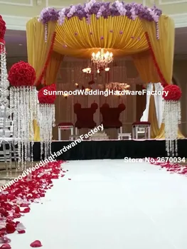 

floor wedding walkway pillar crystal stage road leading column aisle stand