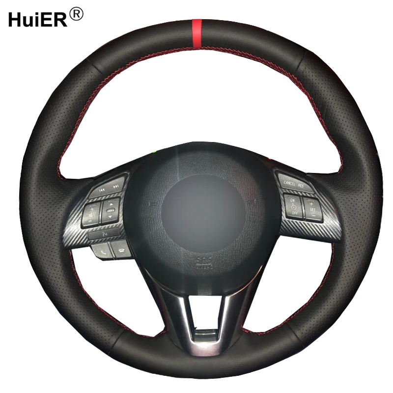 Diy Car Steering Wheel Cover For Mazda 3 Axela 2013 2016 For Mazda 6