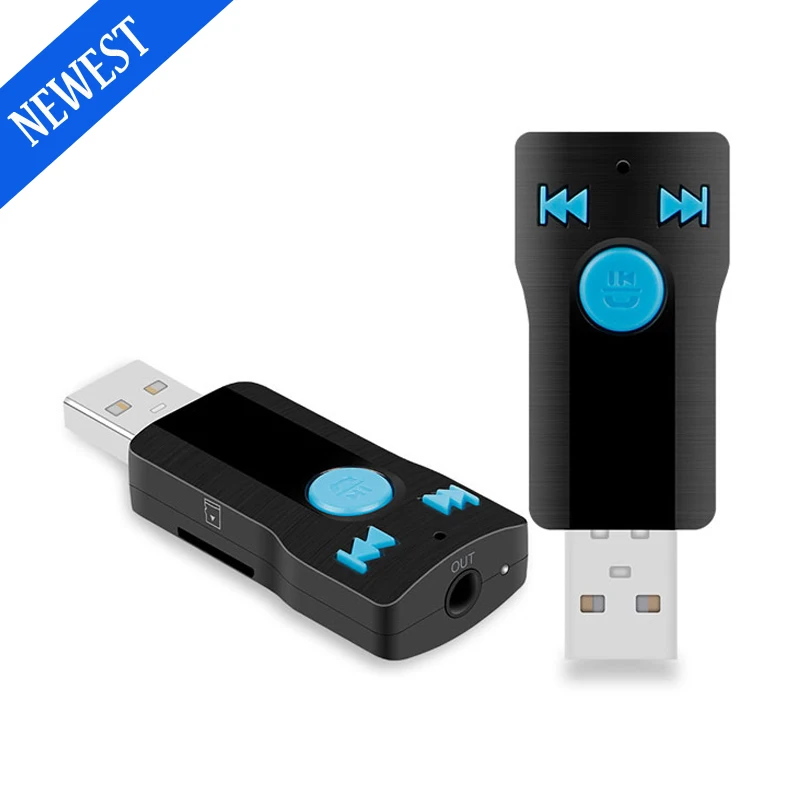 Bluetooth USB Receiver Music Receiver Adapter MP3 Player Bluetooth Car