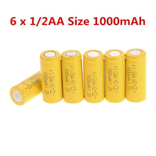 1 2aa rechargeable battery