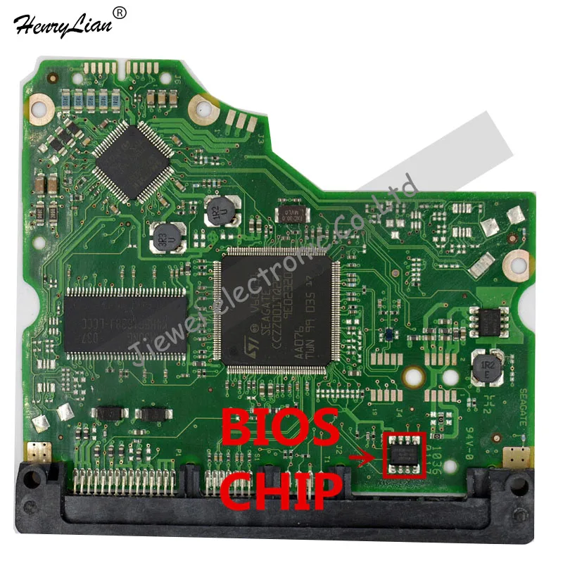 HDD PCB для логической платы/платы номер: 100536501 REV A | Компьютеры и офис