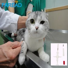 x2000pcs RFID 2,12*12 мм FDX-B животных ID микрочип шприц rfid Инжектор для животных тег для домашних животных