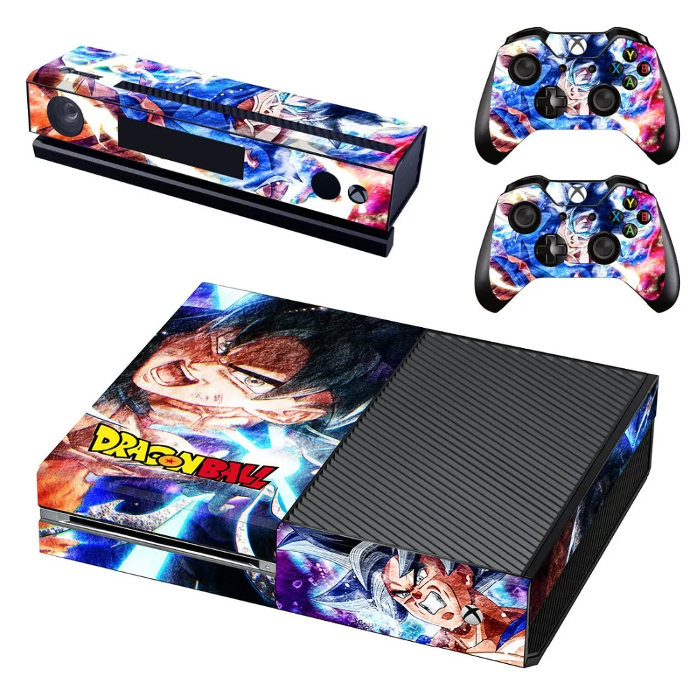 Новая наклейка на кожу для консоли Xbox One и контроллеров Kinect 2 Наклейка винил Dragon Ball