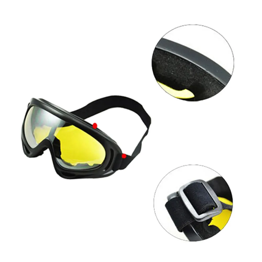 Регулируемый УФ Защитные Открытый Анти-туман мотоцикл очки пылезащитный защитные очки боевой Военная Униформа Тактический gl-04