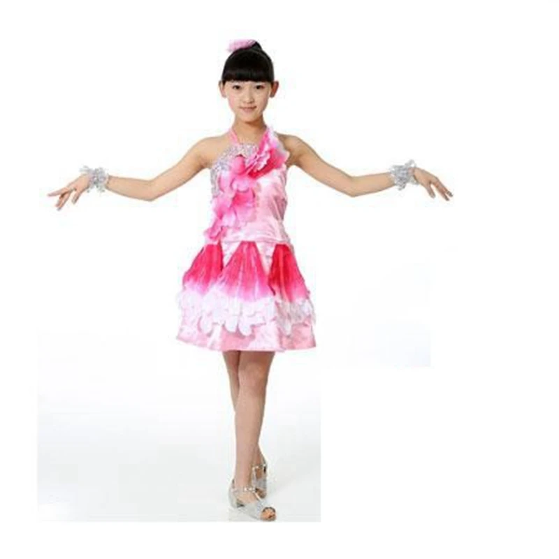 Buy Tango Sala Girls' Show Sequins Skirt Ballroom