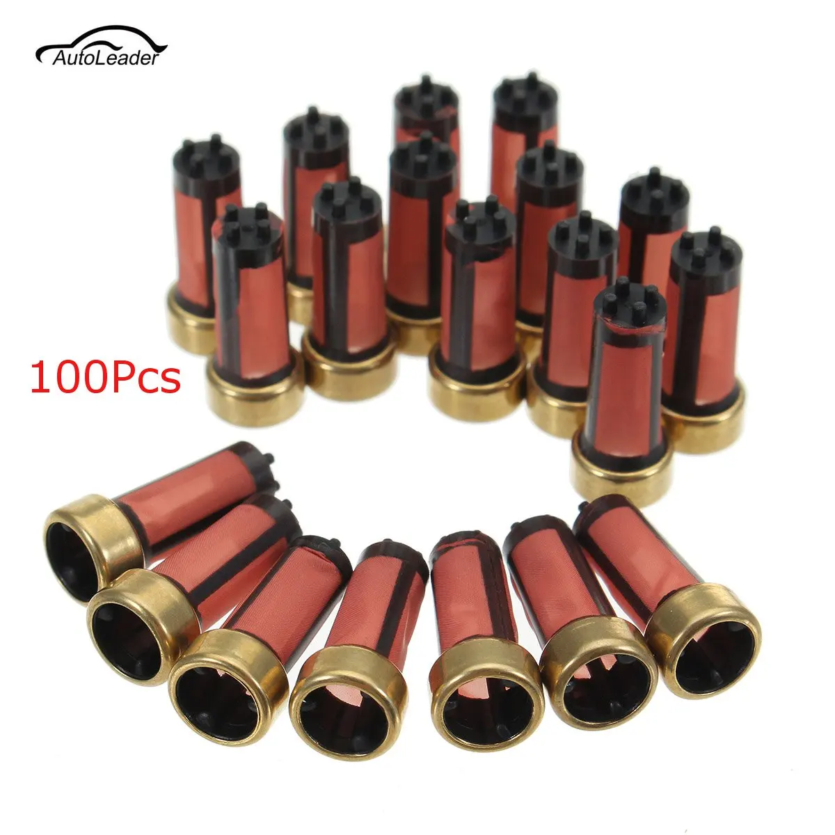 

100Pieces 14*6*3mm Auto Petrol Fuel Injector Micro Filter OEM MD619962 Car Sapre Parts