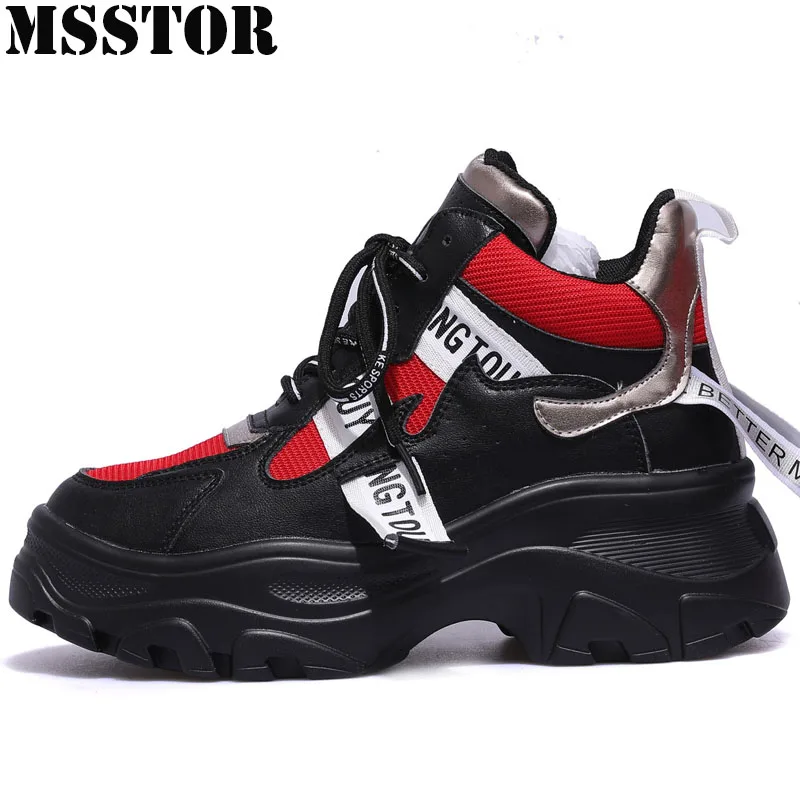 

MSSTOR Women's Running Shoes Winter Keep Warm Sport Shoes Woman Brand Athletic Walking Casual Fashion Ladies Female Sneakers