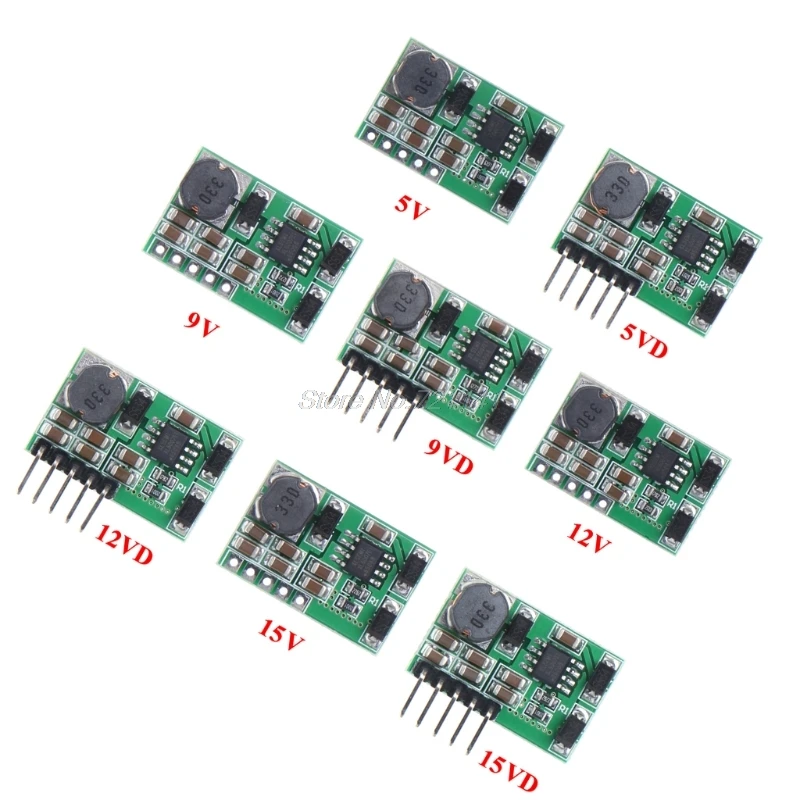 Положительный Отрицательный двойной выходной мощности DC повышающий преобразователь модуль с Pin или не 9 V-15 V(VD) MAR22 Прямая поставка