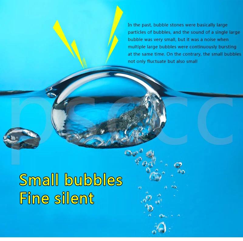 Aquarium Ornament Nano Air Bubble Stone Diffuser Atomizer tube Oxygen Pump for Fish Tank Aerator Hydroponic Aquarium Accessories