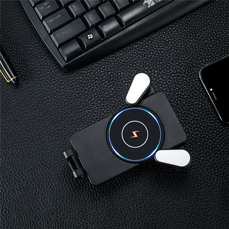 Fast Wireless Car Charger Mount Wireless Charger Gravity Auto Lock Car Air Vent Holder for Samsung Galaxy S10 30AP1202
