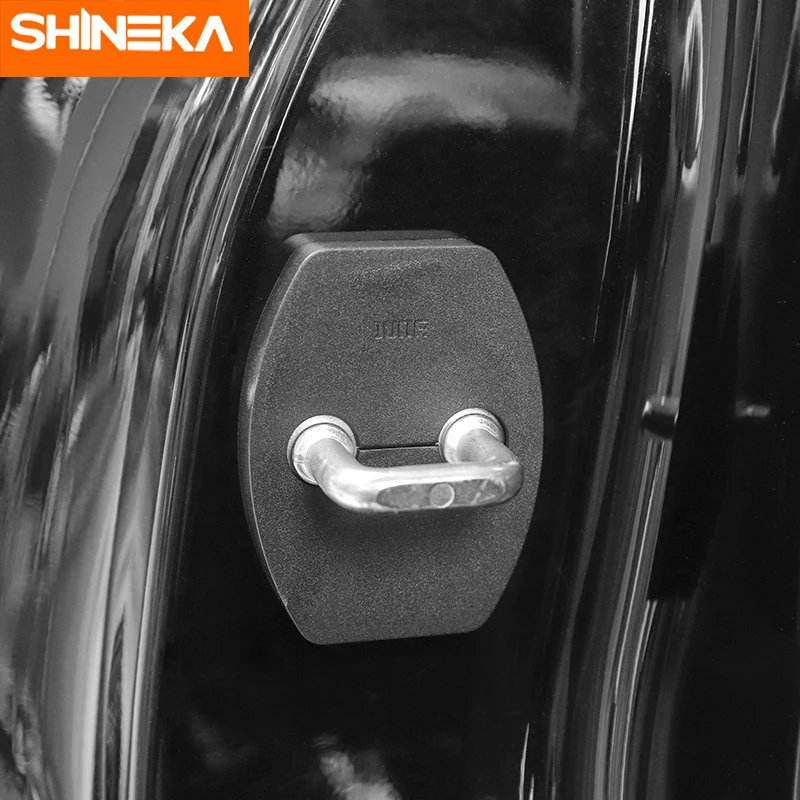 SHINEKA для Toyota 4runner+ автомобиля Защита для дверного замка крышки Пряжка устойчив к ржавлению украшения аксессуары для Toyota 4runner
