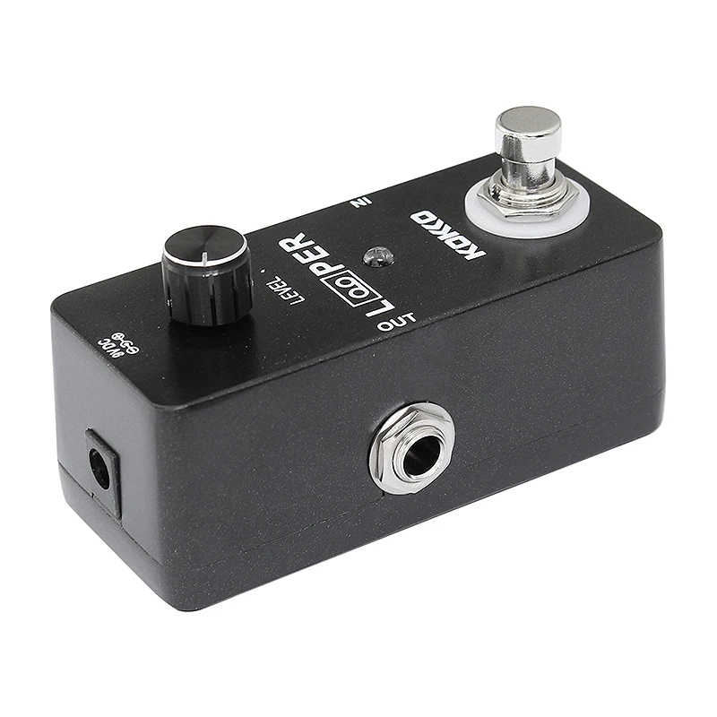 KOKKO педаль для гитары Looper 24bit без потерь Профессиональная Гитара с эффектом баса