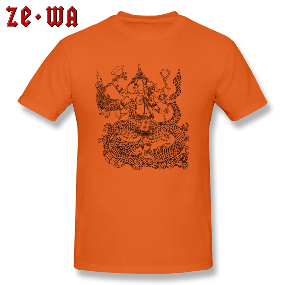 Tees elephant 2026422_960_720 Summer Fall Prevalent Gift Short Sleeve 100% Cotton O Neck Men T Shirt Gift Tops & Tees elephant 2026422_960_720 orange
