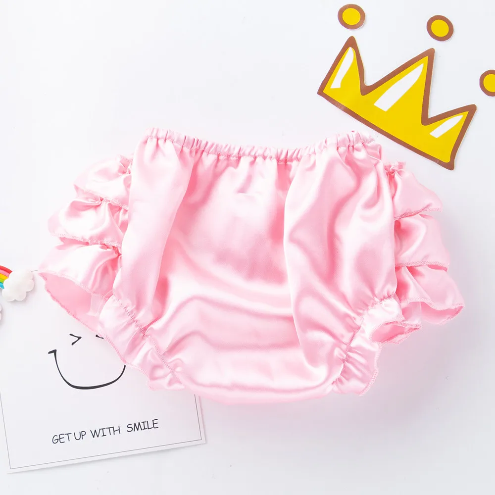 ARLONEET/Детские шорты-шаровары с оборками и бантом милый детский подгузник, шорты для новорожденных летние штаны с оборками шорты для подгузников J0620