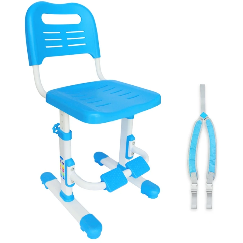

12%Children's Study Chair, Student Learn Chair Position Correction Writing Chair Liftable Computer Chair With Pedals