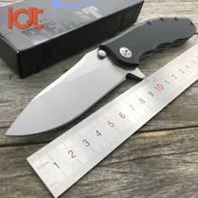 LDT 0562 CF нож для выживания ELMAX лезвие G10 титановая ручка шарикоподшипник складной нож походные тактические ножи открытый инструмент
