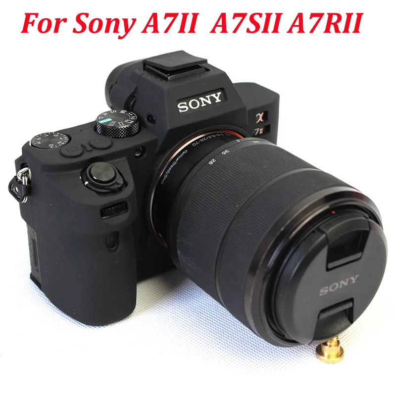 Силиконовый резиновый чехол Камера сумка Защитная Крышка корпуса для sony A7 III A7RIII A7III A7M3 A7R3/A9/A7R A7 II 2 A7MII A7S2 A7RII