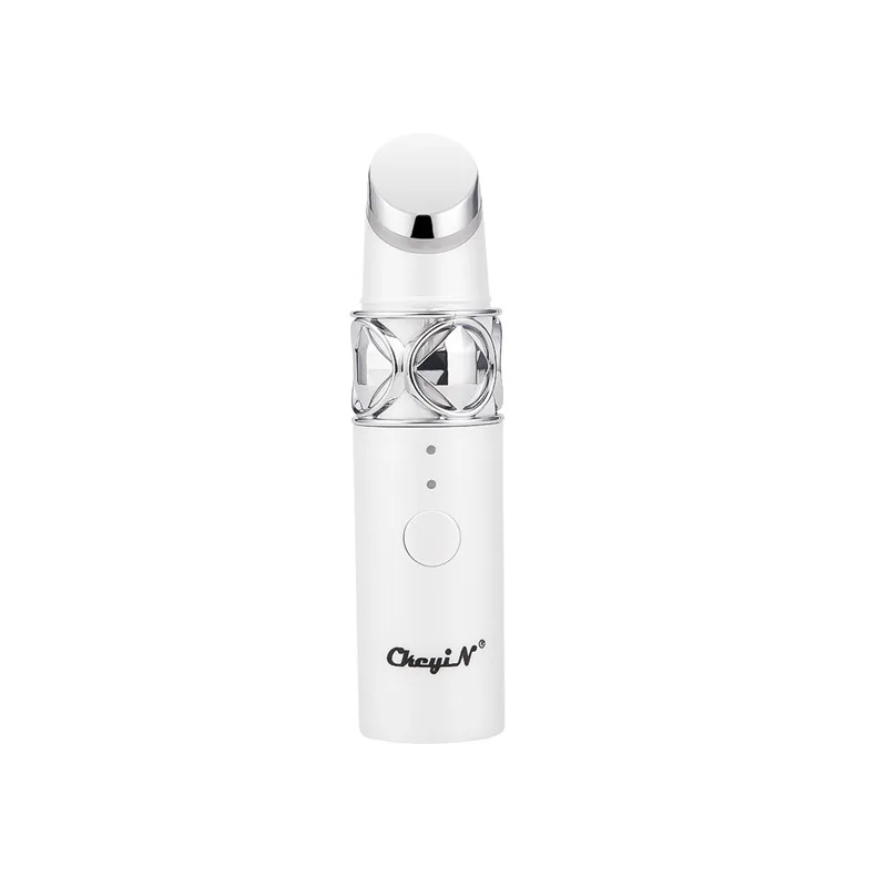 Удобный массажер ролик для глаз прибор для красоты высокочастотный вибрирующий массажер для удаления темных кругов подтяжка кожи уход за кожей 49 - Цвет: White