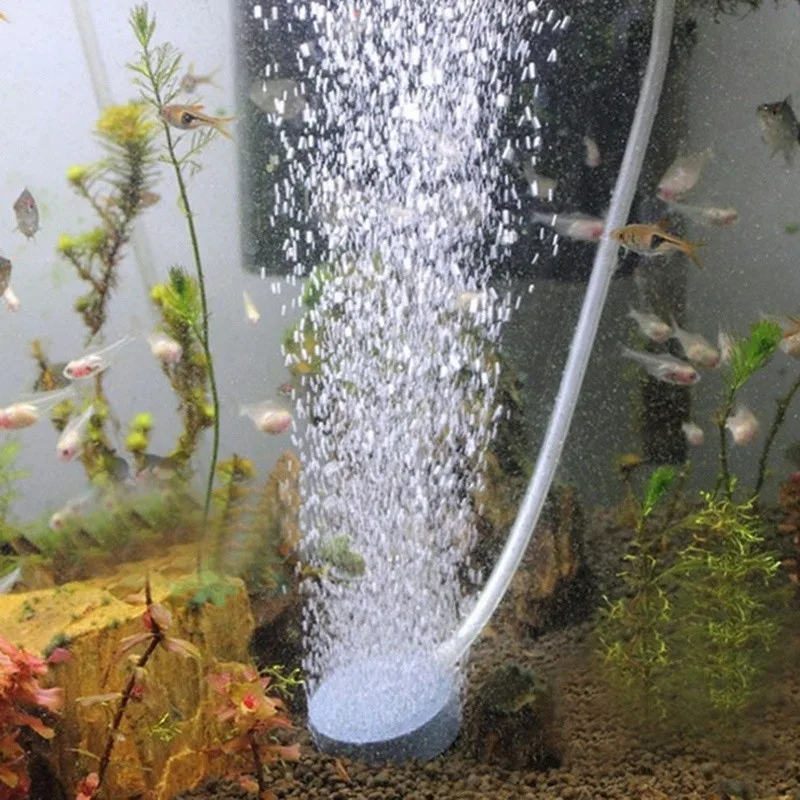 40 мм каменный аэратор с пузырьками воздуха Пруд насос воздушный камень пузырь диск аквариум воздушный насос гидропоники кислородная пластина для аквариума