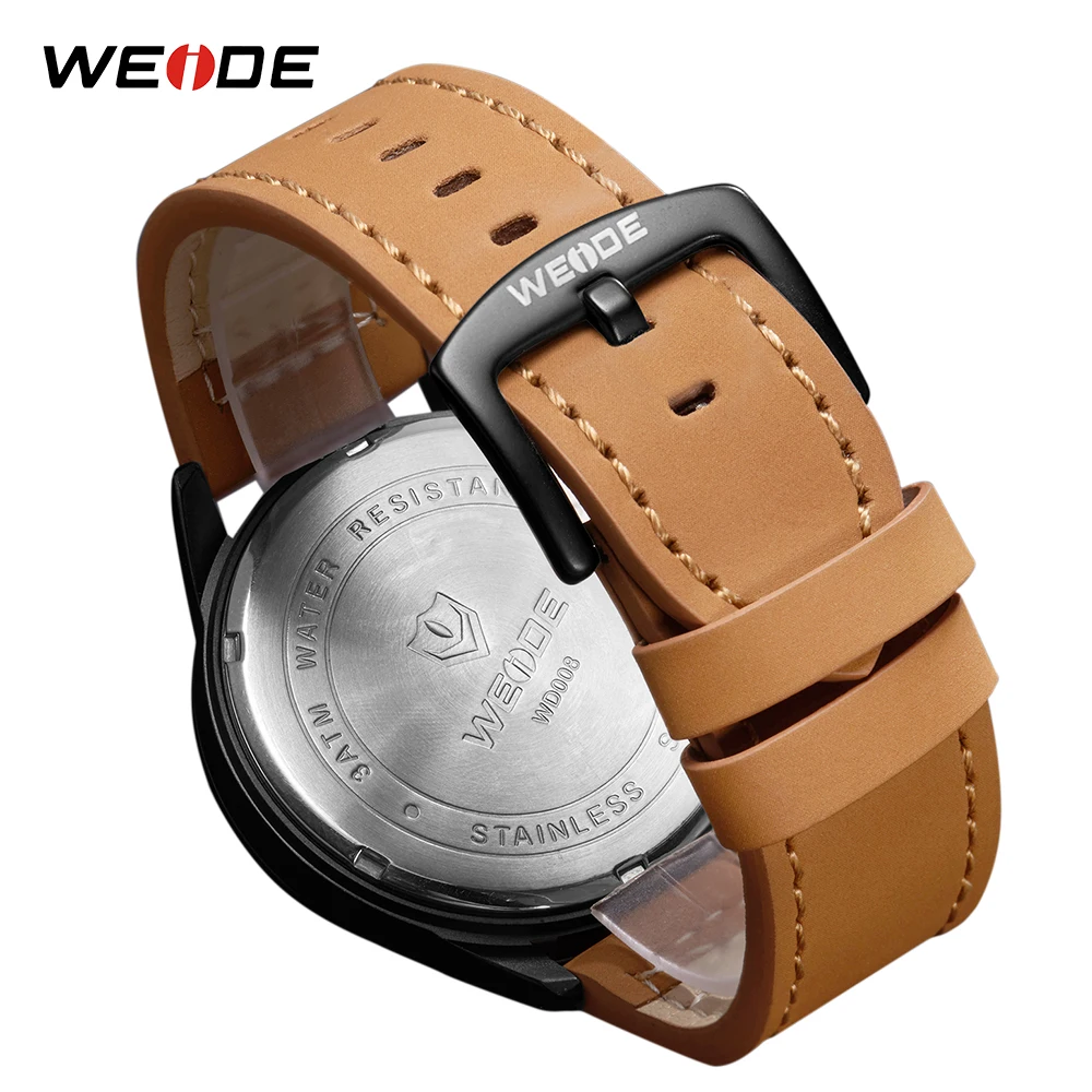 Gift WEIDE Luxury Brand Men Analog Digital PU Leather Sports Men's Army Military Man Quartz Wristwatch Clock Relogio Masculino Gift WEIDE Luxury Brand Men Analog Digital PU Leather Sports Men's Army Military Man Quartz Wristwatch Clock Relogio Masculino