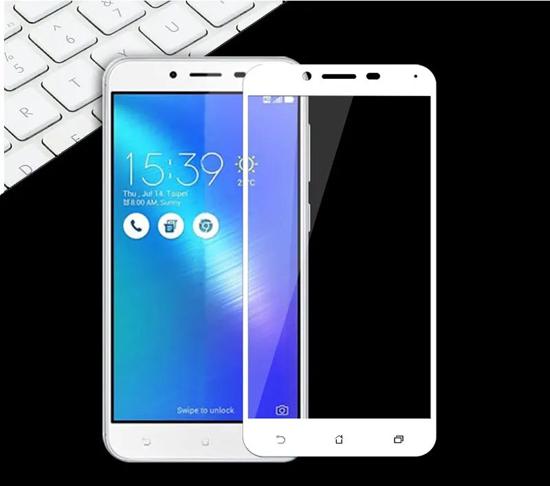 Закаленное стекло для ASUS ZenFone 3 MAX ZC553KL X00D, Защитное стекло для телефона Для Zenfone 3 Max ZC553KL, полное покрытие